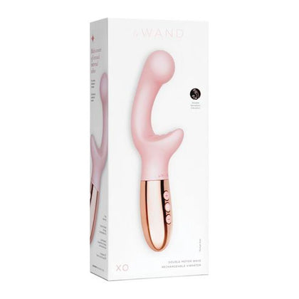 Le Wand Xo Double-motor Wave Rechargeable Vibrator Rose Gold