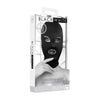 Ouch! Black & White Subversion Mask With Open Mouth And Eye Black