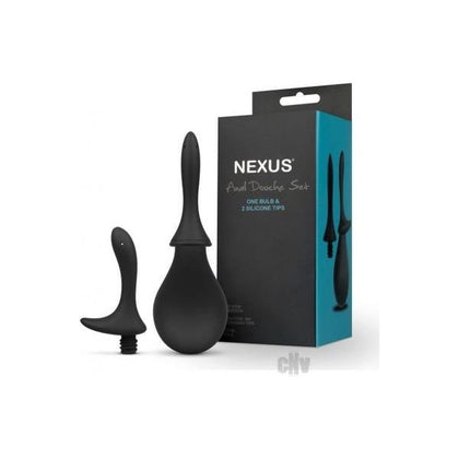 Nexus Anal Douche Set Silicone Black