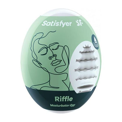 Satisfyer Masturbator Egg Riffle Green