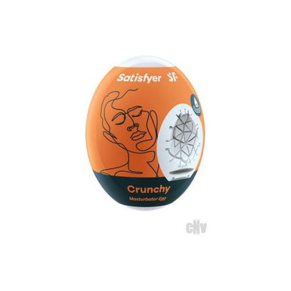 Satisfyer Masturbator Egg Crunchy Orange