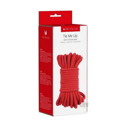 Me You Us Tie Me Up Rope Red 10m