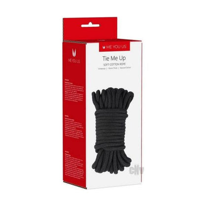 Me You Us Tie Me Up Rope Black 10m