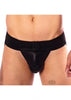 Prowler Red Hole Punch Jock Blk Sm