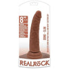 Realrock Slim Dildo Without Balls 8 Tan