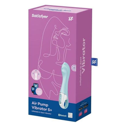 Satisfyer Air Pump Vibrator 5+ Blue