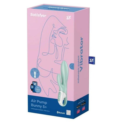 Satisfyer Air Pump Bunny 5+ Aqua