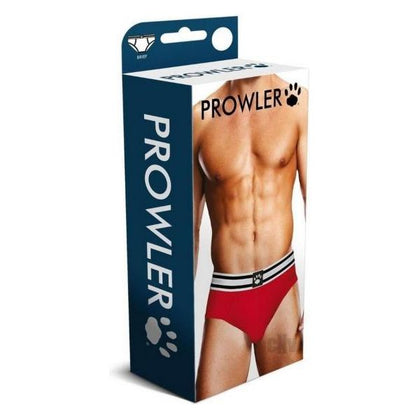 Prowler Red/white Brief Md