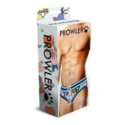 Prowler Bears W/hearts Brief Xxl Blu