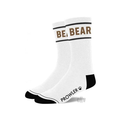 Prowler Red Bear Socks Wht/brn