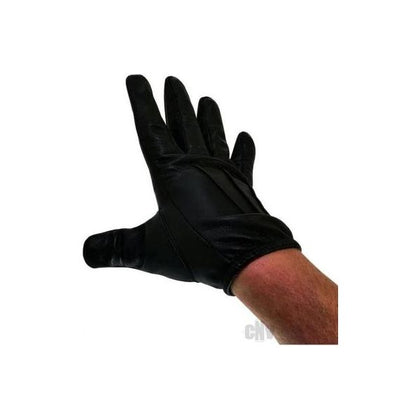 Prowler Red Leather Gloves Blk Xl