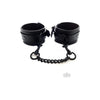 Leather Wrist Cuff Black