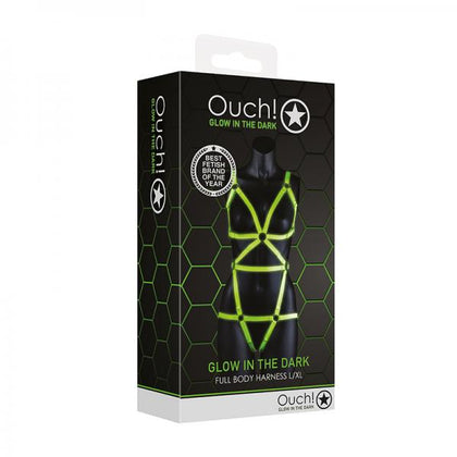 Ouch Full Body Harness S/m Gitd