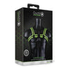 Ouch Buckle Harness Gitd L/xl