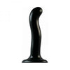 Strap On Me Silicone P&g Spot Dildo - Large Black