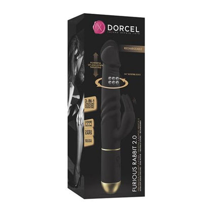 Dorcel Thrusting & Spinning Furious Rabbit 2.0 - Black