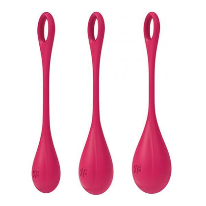 Satisfyer Yoni Power 1 Balls Training Set - Red