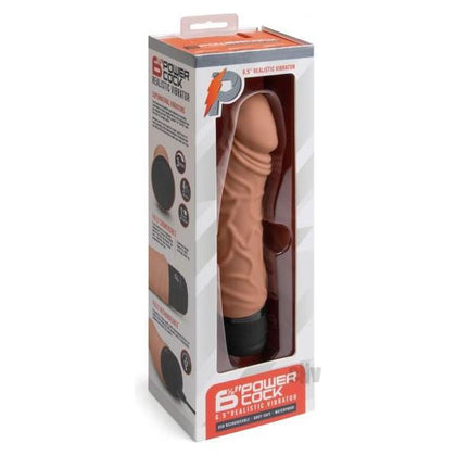 Pc Realistic Vibrator 6.5 Mocha