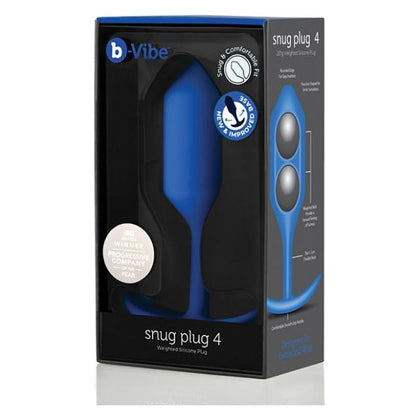 B Vibe Snug Plug 4 Navy (net)