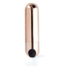 Jessi Rechargeable Mini Bullet Vibrator Rose Gold