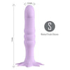 Dazey 420 7 Silicone Dong Pastel Purple 