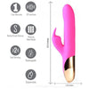 Dream Super Charged Silicone Rabbit Vibrator Pink