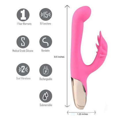 Maui Rechargeable Silicone Poseable 420 Rabbit