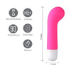 Ava Silicone G-Spot Vibe Neon Pink