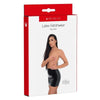 Myu Latex Mini Skirt Lg Black