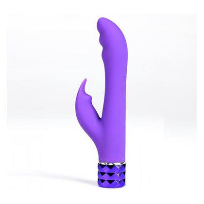 Rechargeable Silicone Rabbit Vibe Hailey Neon Purple