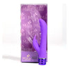 Rechargeable Silicone Rabbit Vibe Hailey Neon Purple