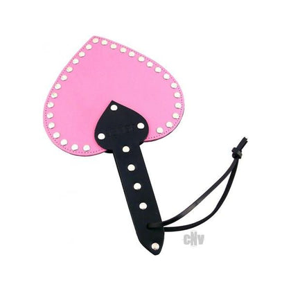 Rouge Heart Paddle Pink Leather