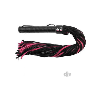 Rouge Suede Flogger Black/pink