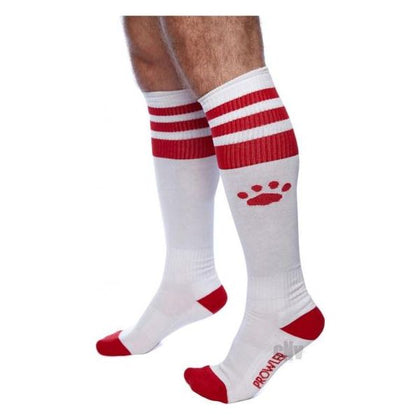 Prowler Red Football Socks Wht/red