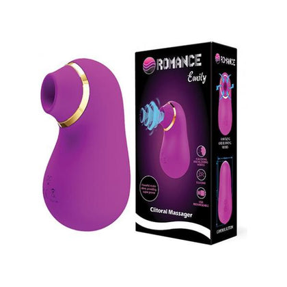 Pretty Love Romance Emily Sucking Clitoral Massager - Fuchsia