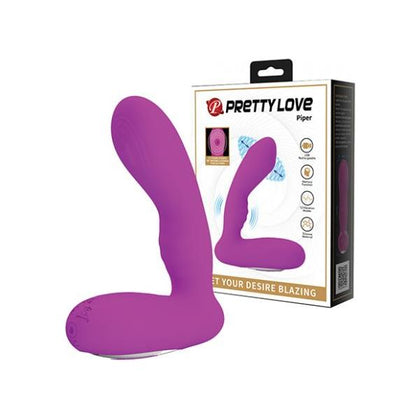 Pretty Love Piper Double Pulsation Vibe - Fuchsia