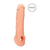 Realrock Penis Sleeve 8in Flesh