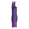 Royal Gems Elegance Purple Rechargeable Silicone Bullet