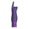 Royal Gems Elegance Purple Rechargeable Silicone Bullet