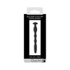 Ouch! Urethral Sounding - Silicone Cock Pin - Black - 11 Mm