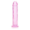 Realrock Straight Realistic 8 In Dildo Pink