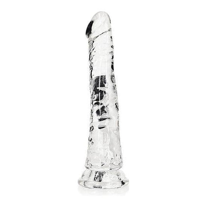 Realrock Slim Dildo 6in Transparent