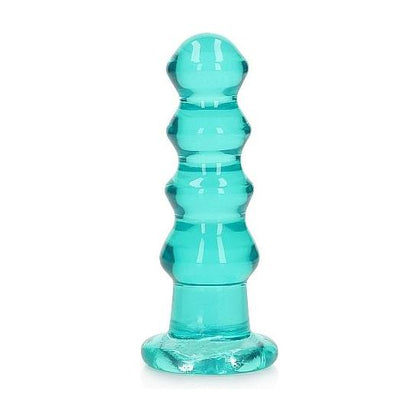 Realrock Curvy Dildo Or Butt Plug Turquoise