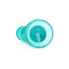 Realrock Curvy Dildo Or Butt Plug Turquoise