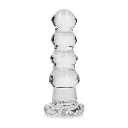 Realrock Curvy Dildo Or Butt Plug 5.5in Transparent