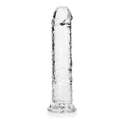 Realrock Straight Realistic 8 In Dildo Transparent