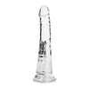 Realrock Slim Dildo 7in Transparent