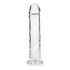 Realrock Straight Realistic 9 In Dildo Transparent