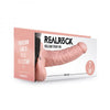 Realrock Hollow Strap-on With Balls 7 In. Vanilla