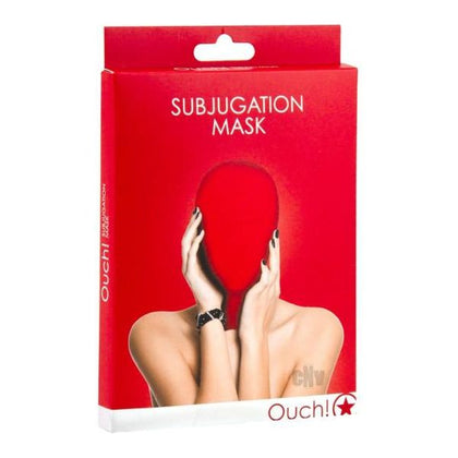 Ouch Subjugation Mask Red